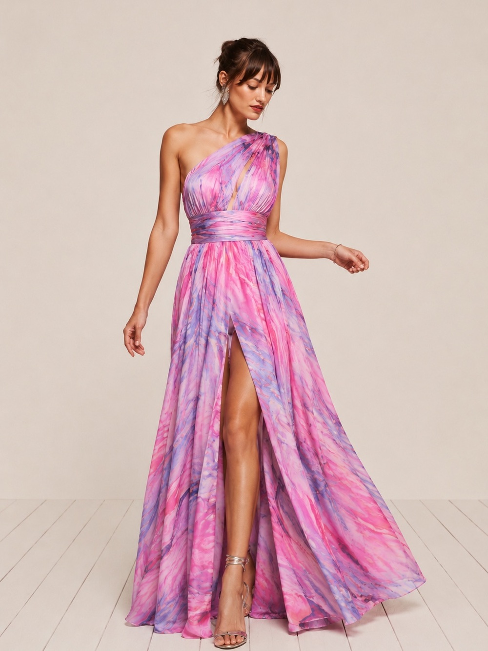 Bronx and Banco Aphrodite Maxi Dress Purple Palma | Resort | Wedding Guest